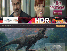 Tablet Screenshot of cine-reunion.com